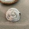 Abrigo Chanel Estilo Nuevo Broche Rosa Sentido del Diseño Nicho Camelia Corsage Pin Flor de Cuello Flor de Cuello de Alto Sentido