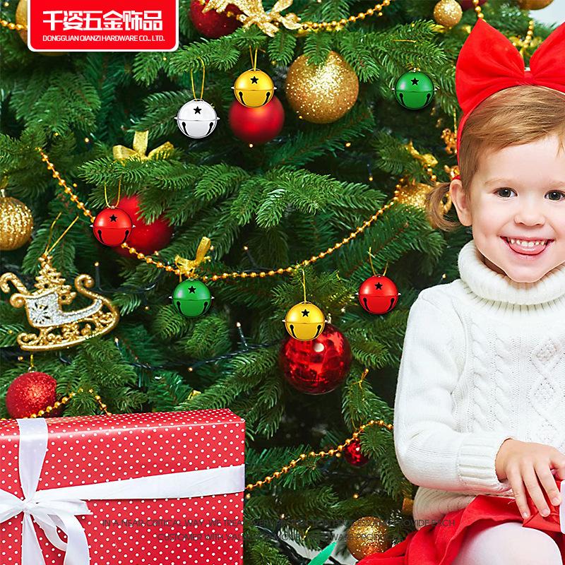 电镀彩色40mm三星铃04