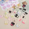 Gatito Lindo con Falda Dibujo Animado Cuentas Sueltas Accesorios de Aleación Material Creativo Colgante Cadena para Celular Joyería DIY Niña