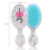 Conjunto de Presente Pente de Massagem com Almofada de Ar Personalizado, Pente de Presente para Mão, Pente com Topo de Caveira Fofo, Pente Oco Pente com Almofada de Ar