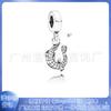 Pandora S925 Cuproníquel Banhado a Prata Amor Bell Avançado 1 Luz de Luxo Frisado Pendurado DIY Bead Jóias