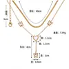 Collar de acero inoxidable de mariposa, cadena para la clavícula de borla geométrica de mariposa transfronteriza de moda, estilo versátil y elegante de alta gama