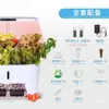 Equipo Hidropónico para Cultivo sin Suelo en Interiores para Cultivar Verduras, Flores, Hierbas, Tomates Enanos y Pimientos, Hecho de Acero al Manganeso