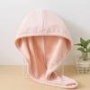 Gorro para Secar el Cabello de Vellón Coral de Fibra Fina Poliéster Algodón Absorbente Engrosado de Secado Rápido Pañuelo Suave y Cómodo Bolsa de Cuidado Gorro para el Cabello
