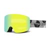 Gafas de esquí cilíndricas doble lente anti-niebla reemplazo segunda velocidad anti-vaho anti-UV certificación profesional protección ocular integral equipo de esquí