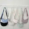 Bolsa de Dumpling de Nylon Estilo Japonês 2025 Casual Grande Capacidade Unissex Bolsa Transversal Simples Leve Bolsa de Ombro Tote