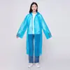 Capa de chuva EVA para exterior, descartável, peça única, adulto, viagem, portátil, poncho engrossado, atacado, venda direta da fábrica