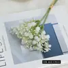 Ramo de 3 Piezas de Flores Artificiales de Aliento de Bebé de Tacto Suave, Adecuado para Año Nuevo, Decoración de Escritorio para el Hogar y Arreglos de Boda