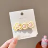 Pinzas para el pelo de cuero con forma de estrella y nube para niñas, Pinzas Bb dulces y geniales para flequillo y cabello lateral, Accesorios para el pelo para niñas
