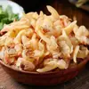 Amêijoas Secas com Carne Suculenta e Tamanho Uniforme, Perfeitas para Sopa e Refogados, Adicionando um Sabor Rico. A Carne é Delicada, Limpa, Sem Areia, Levemente Seca e Não Salgada