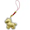 Llavero Hazte Rico Pronto, Colgante de Caballo Dorado, Encanto para Bolso Teléfono, Adorno Colgante, Regalo de Evento, Regalo de Año Nuevo