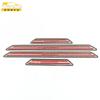 Adecuado para barra de umbral Dongfeng Fengdu MX6 barra brillante pedal de bienvenida de acero inoxidable MX6 parachoques parche antiarañazos