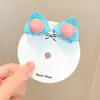 Grampo de Cabelo Infantil Grampo de Orelha de Gato para Bebê Acessório de Cabeça para Menininha Pegador Dopamina Grampo de Franja para Menina Fofa