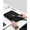 Bolsa para computadora en stock con forro de felpa y acolchado de espuma, adecuada para laptop de 15 pulgadas, bolsa para tableta, funda protectora