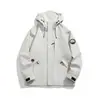 Chaqueta de color block para exteriores para pareja, chaqueta impermeable y cortavientos con capucha, ropa de montañismo