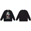 Suministro Mayorista Transfronterizo de Marca de Moda de Comercio Exterior Sudadera Pesada de Algodón con Cuello Redondo Chaqueta Larga de Tiburón 13