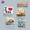 Long Zhiyu 15 Anos Fábrica Personalizada PVC Silicone Criativo Pequenos Presentes Desenho Animado Magnético Adesivos de Geladeira Fornecedores de Qualidade