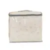 Sacos de armazenamento transparentes de PVC personalizados, à prova d'água e empilháveis, para embalar edredons, com mão de obra e materiais incluídos, disponíveis para pedidos em pequenos lotes