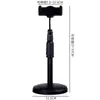 Soporte Perezoso para Teléfono Móvil Creativo Duradero Retráctil Universal para Teléfono Móvil Clip para Transmisiones en Vivo Escritorio Mesita de Noche Dormitorio Soporte para Teléfono Móvil