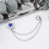 Cadena de Estrella Pequeña con Hebilla Magnética para Evitar que los Pantalones Arrastren el Suelo, Linda Hebilla para Fijar Puños, Longitud Ajustable