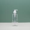Botella de Plástico PET Transparente Tipo Presión 240ml/480ml para Desinfectante de Manos con Cabezal Dosificador, Botella para Loción, Botella Recargable