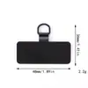 Clip de cadena conector de acero inoxidable metálico ultradelgado de 0.02 mm, almohadilla de cierre, accesorio de gancho para funda de teléfono resistente