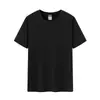 Nova Camiseta de Gola Redonda Cor Macaron de Verão Roupas para Aula de Jardim de Infância Roupas Diárias para Atividade Pai-Filho em estoque