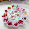 Nuevo Set de Accesorios para el Cabello de Niños para Navidad, Pinzas para el Cabello de Niñas, Ligas para el Cabello, Gomas Elásticas, Caja de Regalo, Regalos para Guardería, Venta al por Mayor, Suministro Transfronterizo