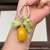Cera de Abeja de Segunda Generación Varios Estilos Oso Bolsa de Queso Colgante Llavero DIY Exquisito Adorno de Joyería