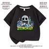Ropa Nueva de Zoonomaly para Niños, Algodón Transpirable de Manga Corta, Tops de Nicho para Niños, Modernos