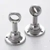 Base de Flange em Aço Inoxidável Varão para Pendurar Roupas de Guarda-Roupa Suporte Fixo Horizontal para Tubo de Pendurar Roupas Acessórios Suporte para Tubo Cabide de Roupa Suporte para Toalhas