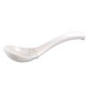 Cucharas Blancas de Melamina para Uso Comercial en Hoteles, Restaurantes y Cantinas, Cucharas para Sopa, Cucharitas, Cucharas de Arroz de Plástico, Porcelana de Imitación Vajilla al por Mayor