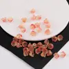 Gradiente de Color Flor de la Mañana Vidrio Cuentas Sueltas DIY Hecho a Mano Casero Pulsera Collar Joyería con Cuentas Material Accesorios Pequeños