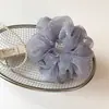 Malla Perla Burbuja Moda Lazo para el Cabello Intestino Grande Lunares Diseño Esponjoso Lazo para el Cabello Coleta Diadema Banda de Goma Accesorio para el Cabello