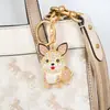 Pingente Criativo e Fashion de Chaveiro de Carro Novo, Gato da Sorte Sentado Pingente de Chaveiro Acessório para Bolsa Atacado
