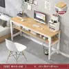 Mesa retangular longa, mesa de computador, mesa de quarto para meninas, mesa simples de escritório e estudo, bancada retangular para uso doméstico de estudantes