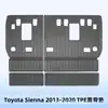 Adecuado para Toyota Sienna 2013-2020 Material 3D para Todo Clima Tapete de Piso TPE Tapete de Cajuela