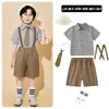 Disfraces de Actuación para Niños para el 1 de Junio, Camisas a Cuadros para Estudiantes de Primaria, Uniformes de Coro, Atuendos de Actuación, Disfraces de Baile para Foto de Graduación de Preescolar
