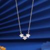 Chegada Nova do Verão de 2024 Colar de Estrela de Cinco Pontas Feminino Design Simples Colar de Corrente de Estrela Fashionável Tendência