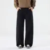 Roupas Masculinas Fengshe / Jeans Pesado Tendência para Homens Primavera 2026 Reta Estilo Americano Jeans Versátil Fashion