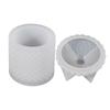 Molde de Silicona Caja de Almacenamiento Tarro Romano DIY Resina Epoxi Goteo Espejo Estilo Europeo Tarro Romano Copa para Velas Molde de Silicona