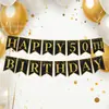 Festa de Aniversário de 50 Anos Transfronteiriça Festa de Aniversário Temática Banner de Letras e Números Adereços de Foto de Fundo
