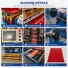 Máquina Prensadora de Tejas Esmaltadas de Doble Propósito con Patrón de Bambú + Resina de Imitación Transfronteriza 800, Máquina para Tejas Esmaltadas, Equipo para Tejas de Acero Color
