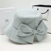 Sombrero de sol para mujer primavera y otoño estilo popular celebridad de internet estilo vacacional estilo versátil moderno sombrero de sol con split y lazo anti-ultravioleta