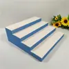 Suporte de Exibição para Transmissão ao Vivo Suporte de Exibição Trapezoidal de 4 Camadas Escada Suportes de Exibição para Óculos Rack de Armazenamento de Pulseiras Antigas