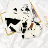 Bufanda Pequeña de Invierno Estilo Coreano Cuello Snoop Maomao para Mujer Protección del Cuello Versátil Linda con Patrón de Conejo Rex Felpa Imitación Cebra para Niña