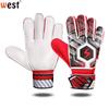 Guantes de Portero con Protección para los Dedos, Guantes de Portero para Adulto, Entrenamiento de Juego de Fútbol de Látex Engrosado Antideslizante para Niños