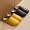 Chinelos de algodão impermeáveis, novos estilos de inverno para casais, chinelos femininos de interior para casa, quentes, antiderrapantes, da moda, casuais e leves, chinelos de algodão para homens no inverno