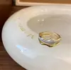 Anel Ajustável Borboleta Dourada Retrô para Mulheres Novo Chinoiserie Nicho Exquisito Anel para Dedo Indicador Anel Personalizado de Alto Padrão