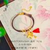 Jin Yan Caperucita Roja Libro Explosiones Shajin Pony Collar de Borla Flores Inmediatamente Ricas Nuevo Estilo Chino Joyería Retro Mujeres